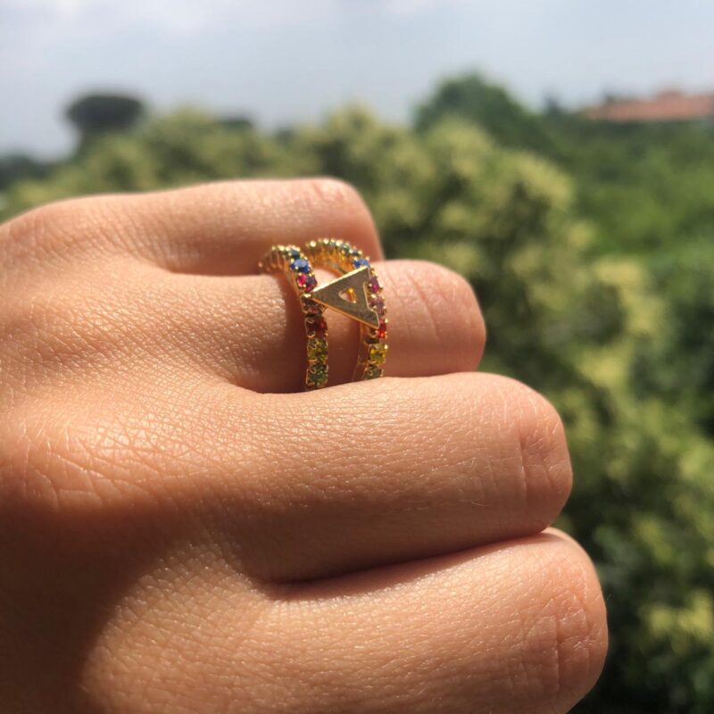 DOULE RAINBOW RING